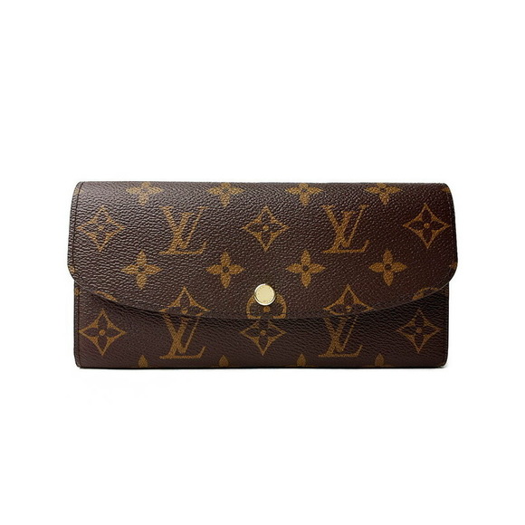Louis Vuitton Emily Portefeuille Monogram Long Wallet Bifold - Picture 1 of 5
